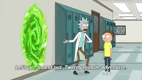 rick and morty 20 minute adventure GIF by The Chosen One