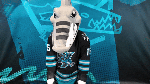 San Jose Dancing GIF by San Jose Barracuda