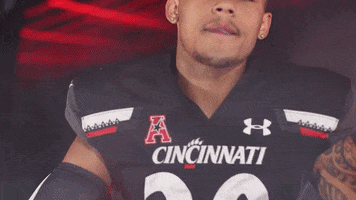 Flexing University Of Cincinnati GIF by Cincinnati Bearcats