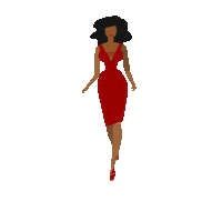 awesome strong woman Sticker by motionartsmedia