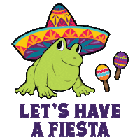 Party Celebrate Sticker by One Fat Frog