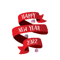 Happy New Year Sticker by The Influence Agency