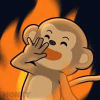 Bye Bye Wow GIF by Wise Monkey Meme