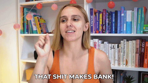 Money Bank GIF by HannahWitton