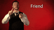 sign language friend GIF by Sign with Robert