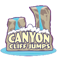 Cliff Jump Sticker by Mountain Creek