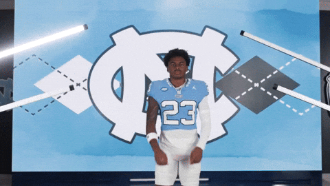 University Of North Carolina Football GIF by UNC Tar Heels