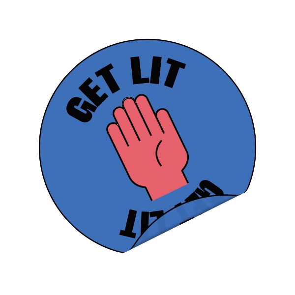 litdigitalph giphyupload getlit lit digital litdigitalph Sticker