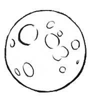 Magic Moon Sticker by Wicca-shop