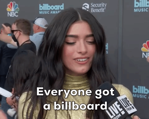 Everyone got a billboard