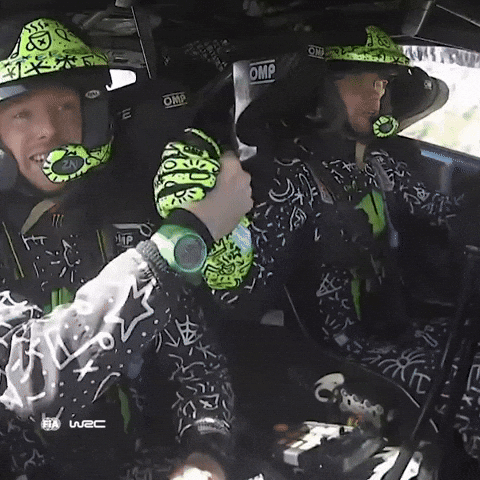 Shake Hands Victory GIF by FIA World Rally Championship