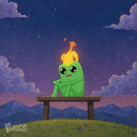 This Is Fine GIF by fwogs