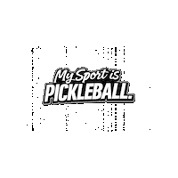 Sport Pickleball Sticker