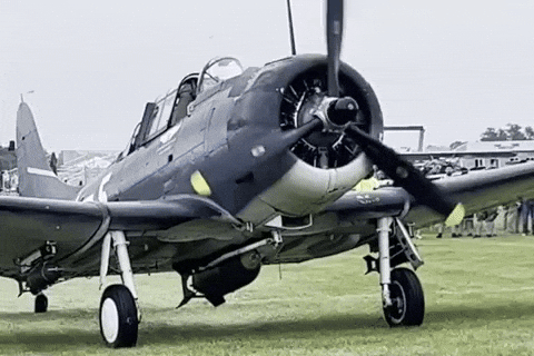 United States Navy Airplane GIF