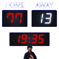 13 Away Sticker
