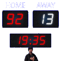 13 Away Sticker