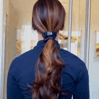 Relax Hairstyle GIF by Buckle Scrunchies & Buckle Hair Ties