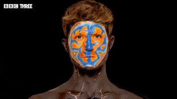 Glow Up Make-Up GIF by BBC Three