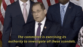 news impeachment jerry nadler the committee is exercising its authority to investigate all these scandals GIF