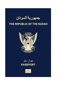Passport Sudan Sticker