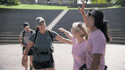 High Five The Amazing Race GIF by CBS