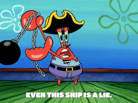 season 6 grandpappy the pirate GIF by SpongeBob SquarePants