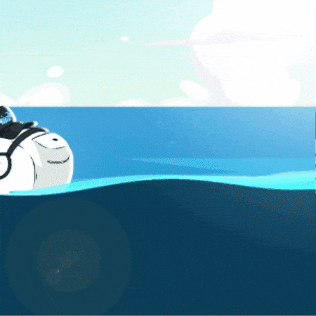 SecretSocietyOfWhales giphygifmaker lets go ocean watch GIF