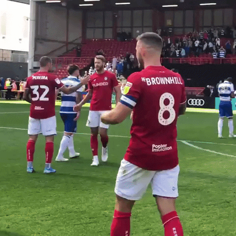 BristolCity happy football party celebrate GIF
