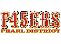 F45PearlDistrict  Sticker