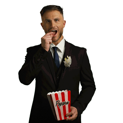 No Way Popcorn Sticker by Married At First Sight