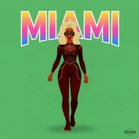 Palm Trees Wow GIF by World Of Women