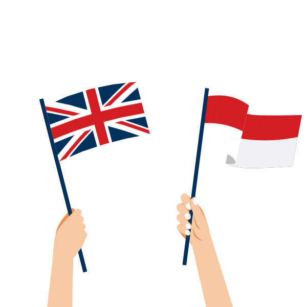indonesia uk Sticker by British Embassy Jakarta
