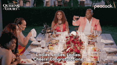 Celebration Cheers GIF by Peacock
