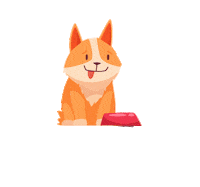 Cat Dog Sticker by Affinity