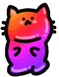 Cat Sticker by Playbear520_TW