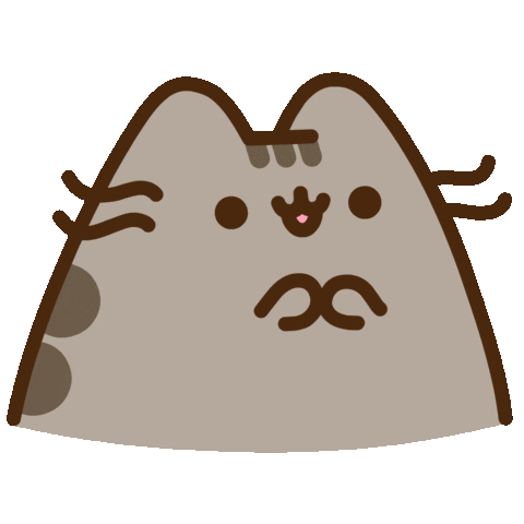 Happy Cat Sticker by Pusheen
