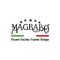 Magrabo guitar magrabo tracolla guitar strap Sticker