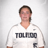 Rocket Softball GIF by Toledo Rockets