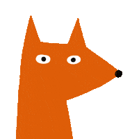 nicsquirrell fox eye roll sarcastic sarcasm Sticker