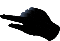 Swipe Hand Sticker by IBM iX DACH