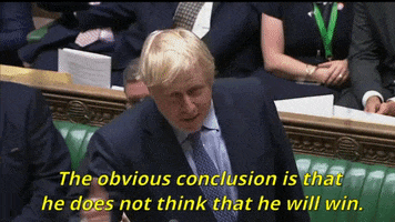 news brexit parliament boris johnson house of commmons GIF