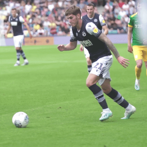 OfficialMillwallFC giphygifmaker skill connor the den GIF