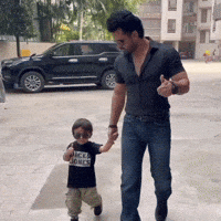 Father Son Thumbs Up GIF