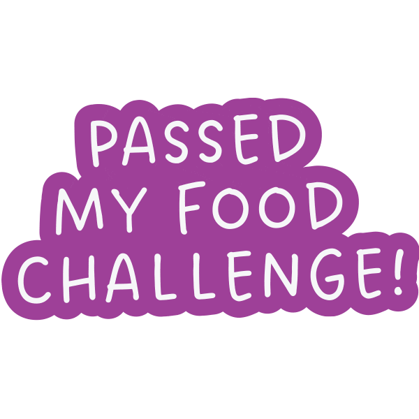 Tip Food Challenge Sticker by Food Allergy Institute