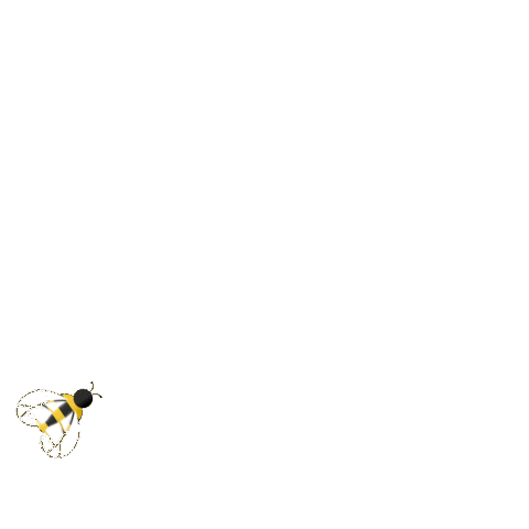 Bee Buzz Sticker by alexa kerr