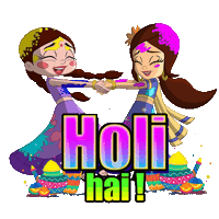 Festival Colors Sticker by Chhota Bheem