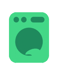 Washer Sticker by Sense