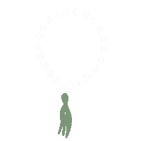 Energy Pray Sticker by MalaVerzum
