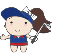 happy birdie Sticker by LPGA