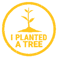 onetreeplanted patd sapling onetreeplanted one tree planted Sticker